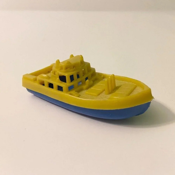 Vintage Boat Toy Hong Kong and Matchbox Series No 41 Ford GT  Toy Car As Is - Picture 3 of 12